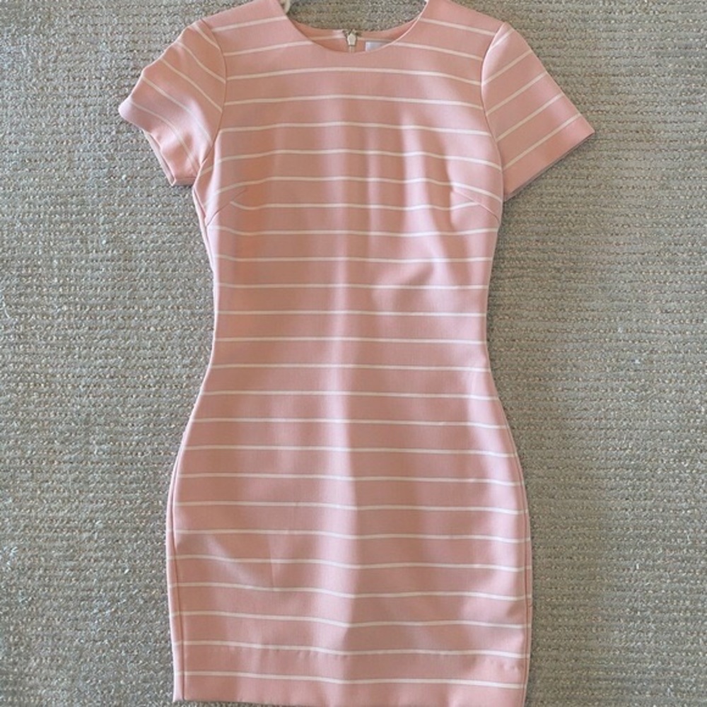 Likely pink stripped dress size 10 runs way smaller (s/m)